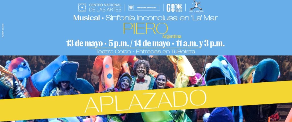 Concierto Piero aplazado