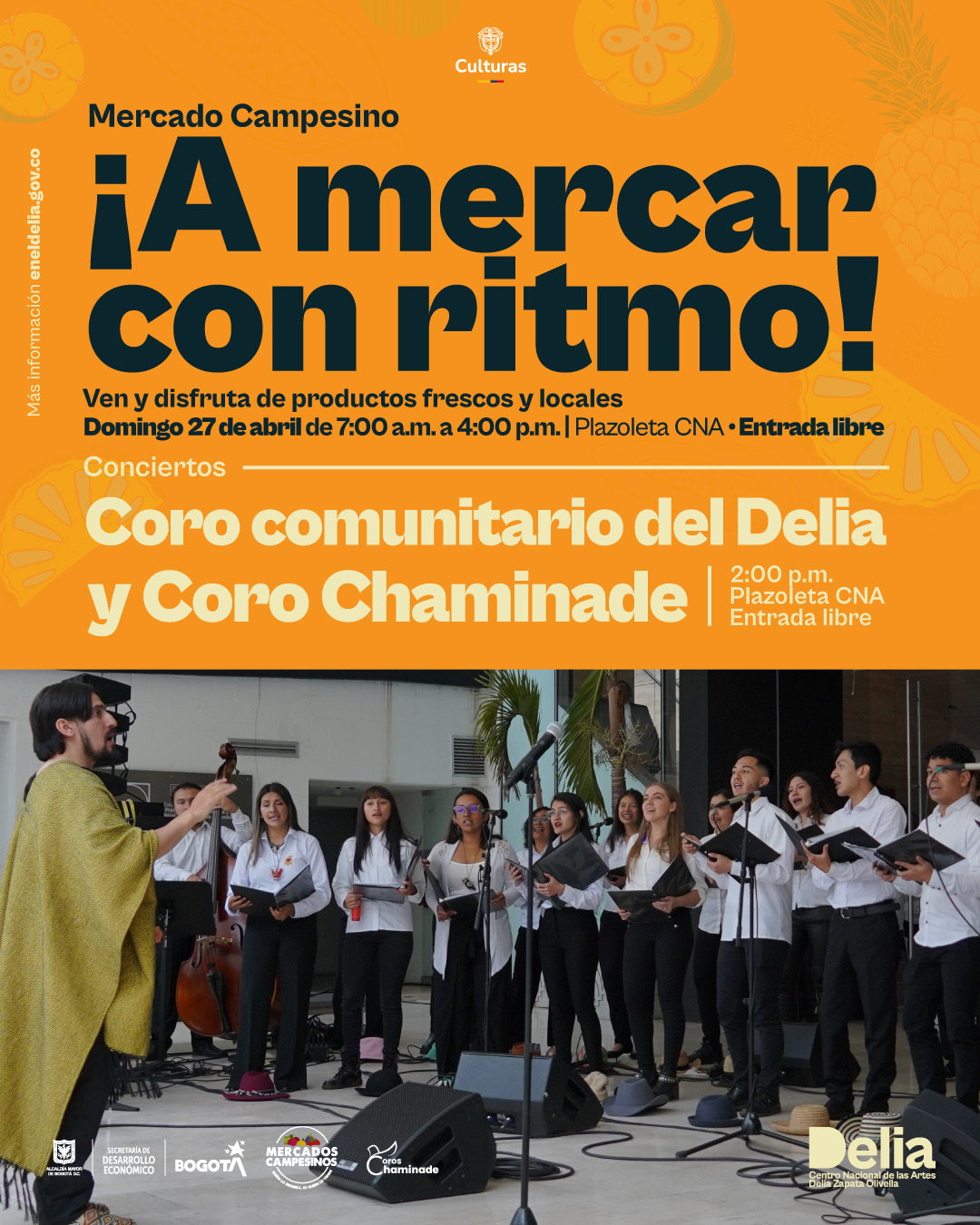  ¡Te invitamos a vivir una experiencia llena de sabor, tradición y música en la Plazoleta del Centro Nacional de las Artes! 