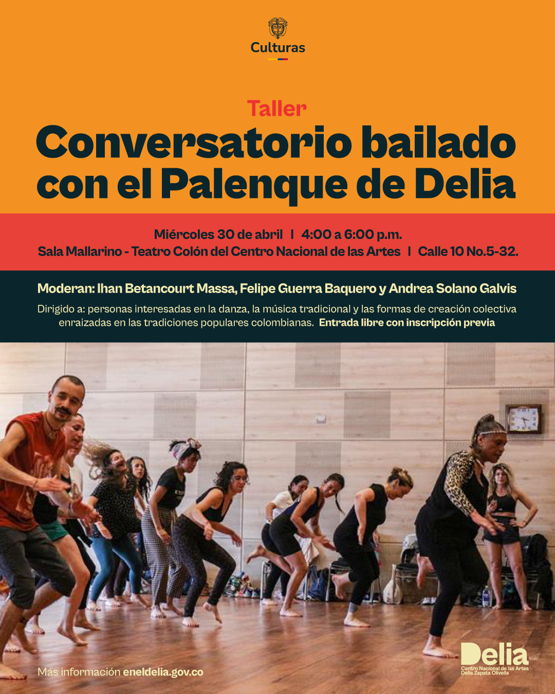 El Palenque de Delia Conversatorio- Taller