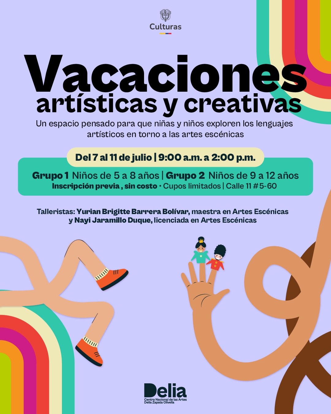 Vacaciones artísticas y creativas