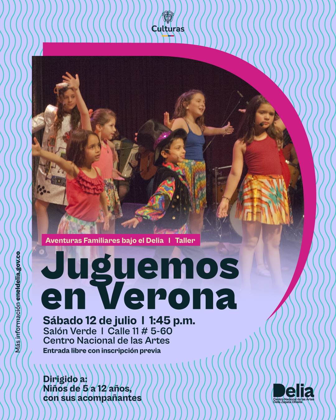 Aventuras familiares bajo el Delia – Juguemos en Verona