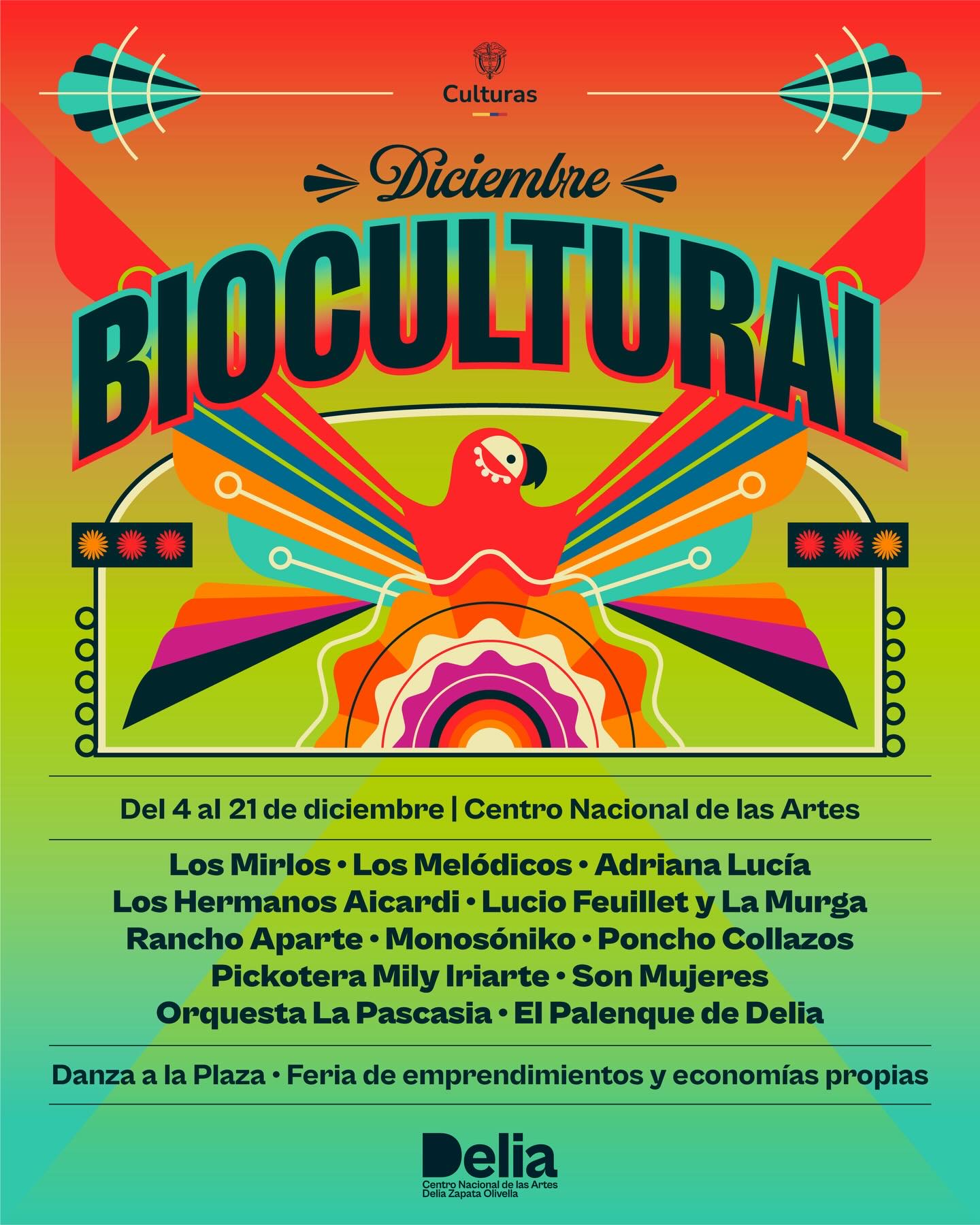 Del 4 al 21 de diciembre, el Centro Nacional de las Artes reúne música, danza, feria de economías propias y encuentros que muestran cómo la cultura se vive en comunidad.
