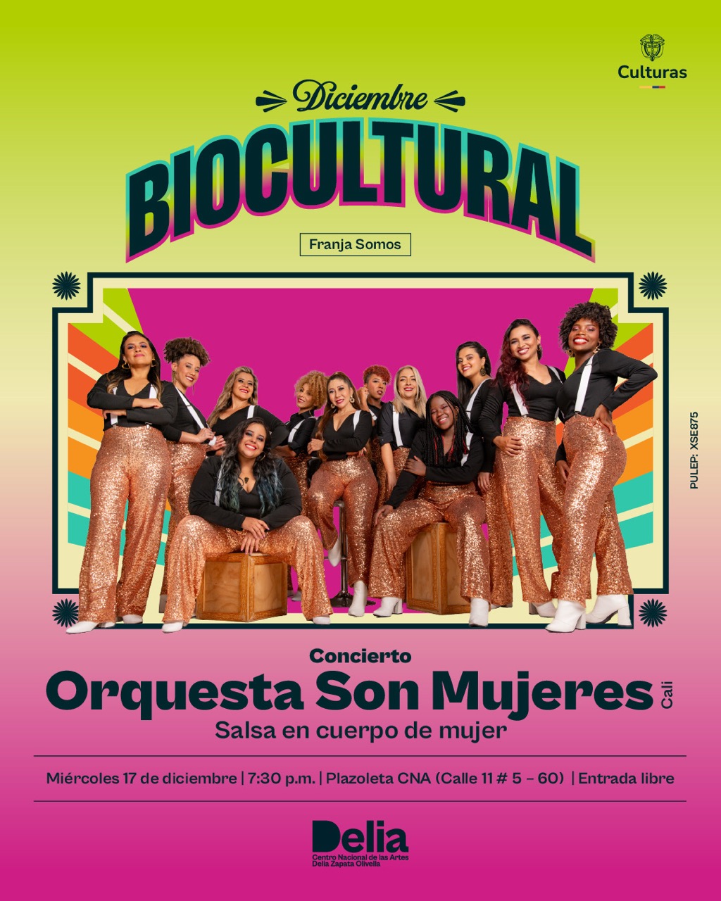Son Mujeres es una orquesta que rompe esquemas en la escena salsera con una propuesta donde la fuerza musical y el talento femenino se unen para celebrar la salsa en toda su esencia. Más que una agrupación, ellas se autodenominan como un movimiento artístico que reivindica el lugar de la mujer en la música afrocaribeña y en un género históricamente masculino, demostrando que la salsa no tiene género, sino alma.