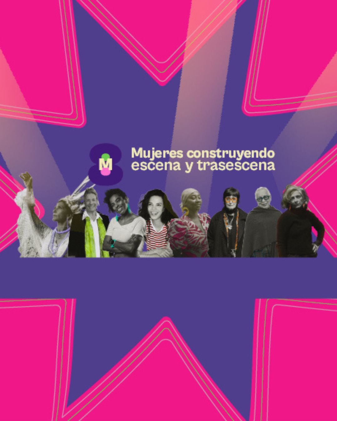 Con maestras de la escena y la trasescena se conmemora el 8M en el CNA