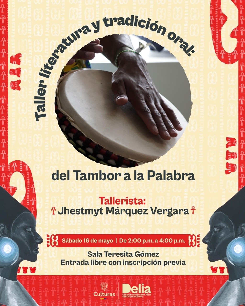 Taller literatura y tradición oral: Del Tambor a la Palabra