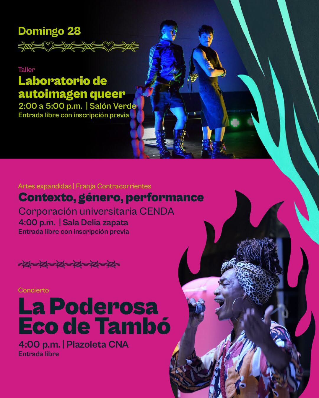 Conmemoración LGBTIQ+ Cuerpxs que habitan