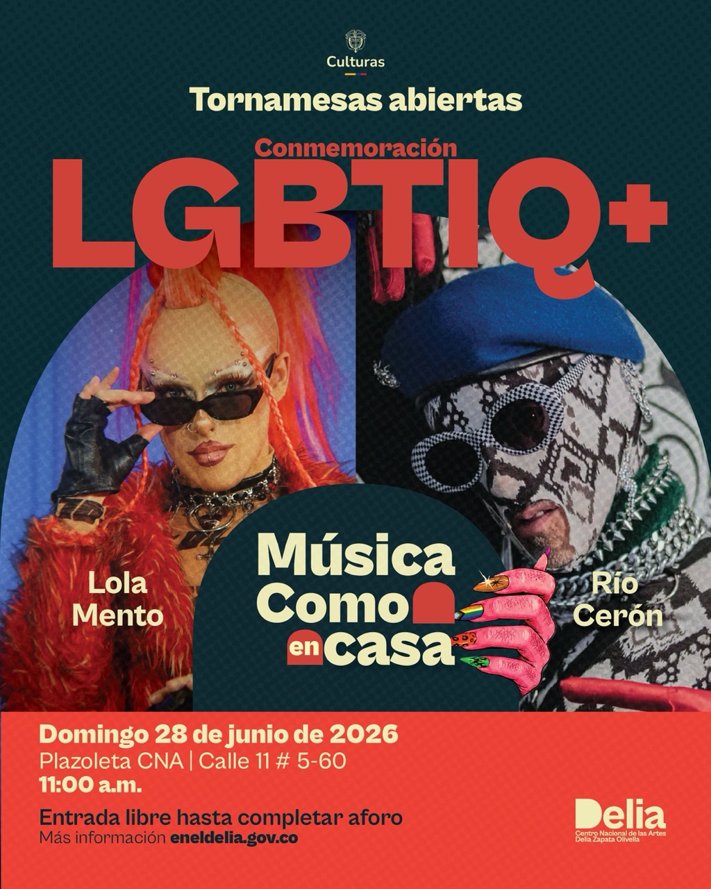 En el marco del Día Internacional del Orgullo LGBTIQ+, este encuentro estará dedicado a las músicas que han acompañado procesos de resistencia, transformación, celebración y construcción de identidad. La invitación es a traer esos discos, vinilos o canciones que representan luchas individuales y colectivas, y que han dejado huella en las formas de ser, sentir y habitar el mundo.