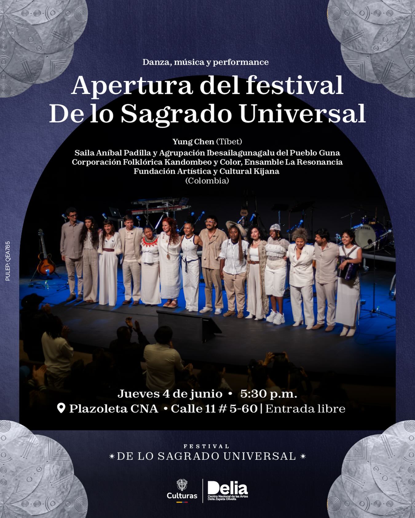 La apertura de un encuentro para sentir, escuchar y habitar el mundo de nuevas maneras | festival de lo Sagrado Universal.