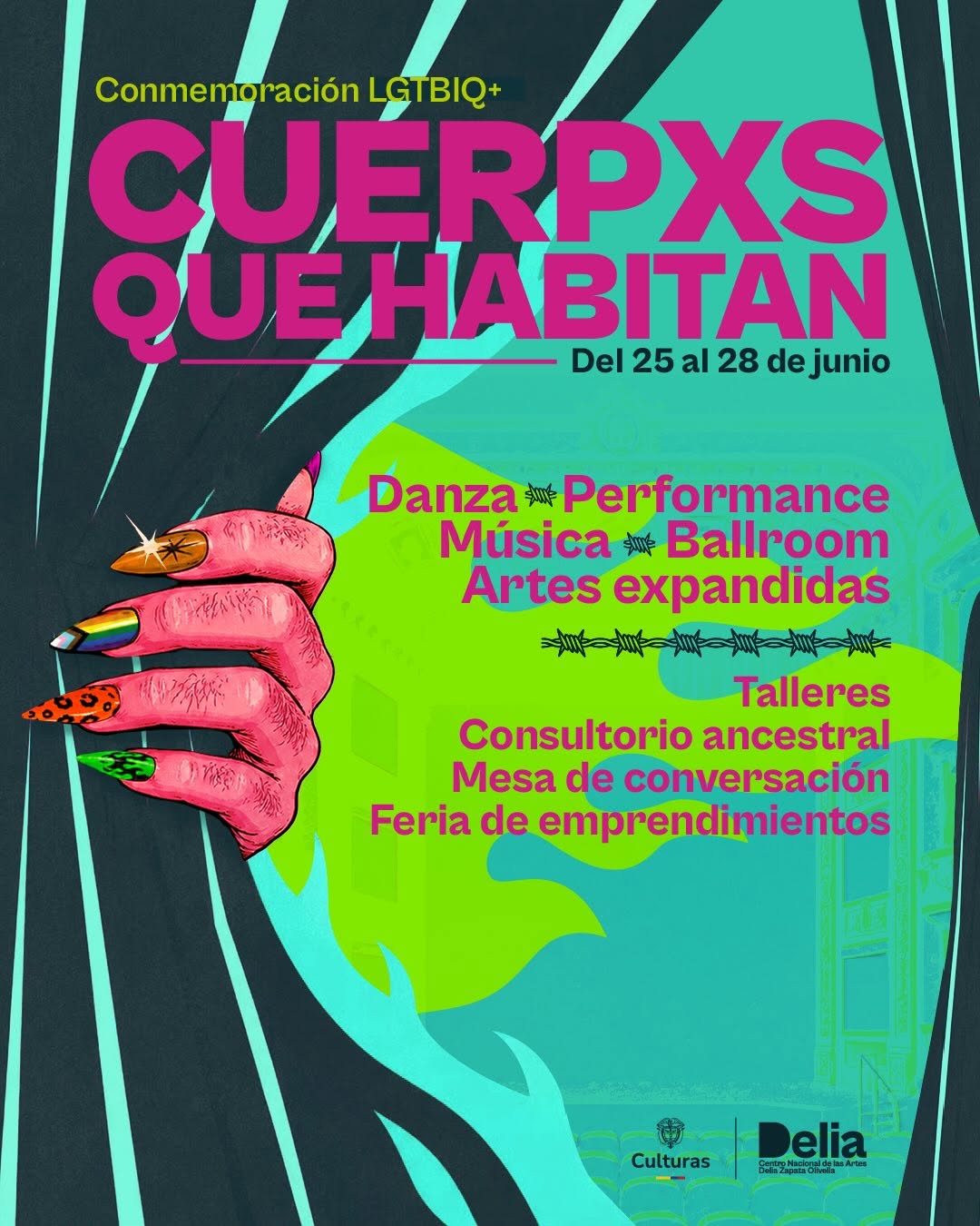 Conmemoración LGBTIQ+ – Cuerpxs que habitan