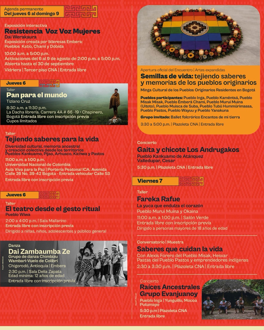 programacion agosto