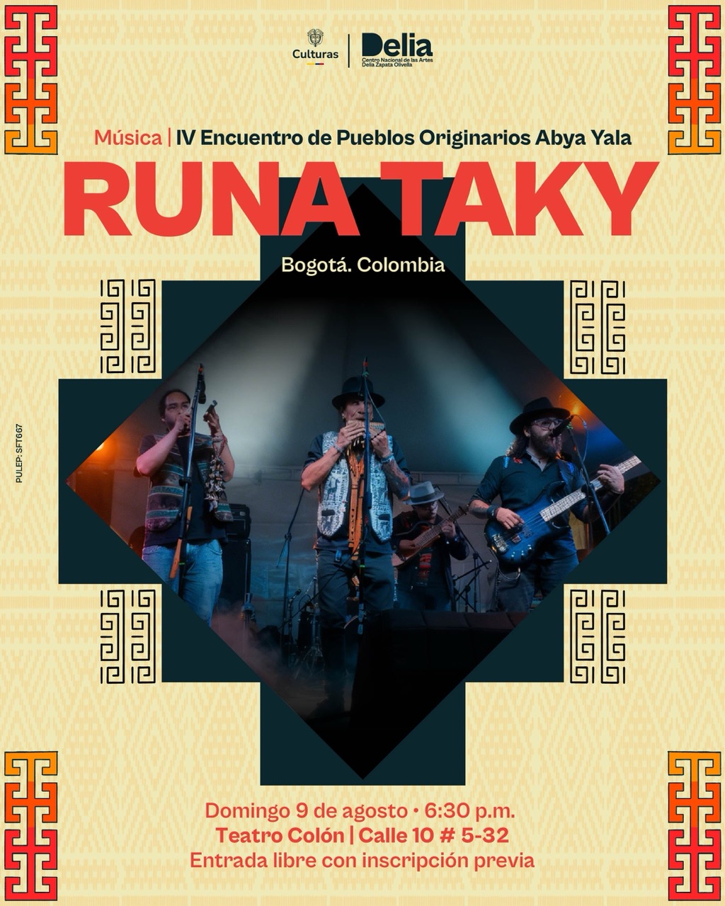 La iniciativa artística titulada Semillas Sonoras del Abya Yala es un trabajo que propone un recorrido por los sonidos, memorias y saberes ancestrales de los pueblos originarios andinos del sur de Colombia a través de la interpretación musical de la agrupación Runa Taky y las danzas tradicionales.