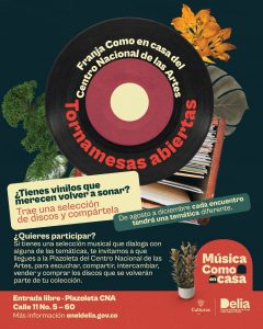 Franja Como en casa – Tornamesas abiertas