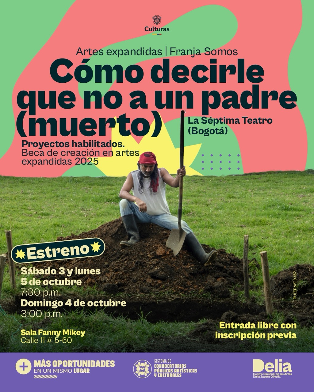 Cómo decirle que no a un padre (muerto) es una experiencia escénica transmedia e inmersiva que dialoga con Hamlet para situar al espectador frente a una pregunta íntima y decisiva: qué hacer cuando el dolor, la pérdida y el mandato de un padre parecen exigir una respuesta.
