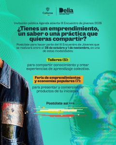 Invitaciones Públicas – Talleres | Emprendimientos – III Encuentro Jóvenes 2026: Tejer Futuros Posibles