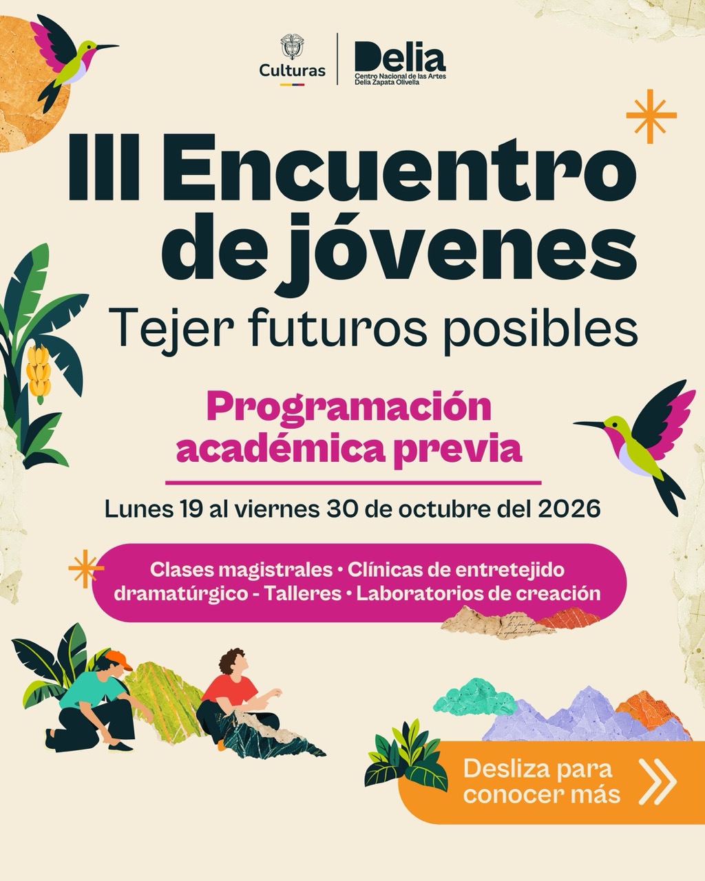 III Encuentro de Jóvenes del Centro Nacional de las Artes – Académica